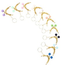 10pcs Purse Metal Frame Clasp Vintage Delicate Coin Bag Clasp Lock Handle Bag