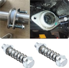 2pcs Car Exhaust Manifold Bolts M10x1.5mm Exhaust Bolt And Nuts Kit With Springs