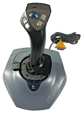 1996 Logitech Wingman Extreme Digital 3D Video Game Controller Joystick