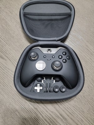 Microsoft XBOX Elite 1 Black Controller: Working 