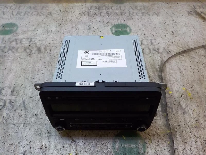 5J0035161G AUDIOSYSTEM / RADIO-CD / 28390522 / 5J0035161G / 15973584 FÜR SKODA F - Bild 2 von 4