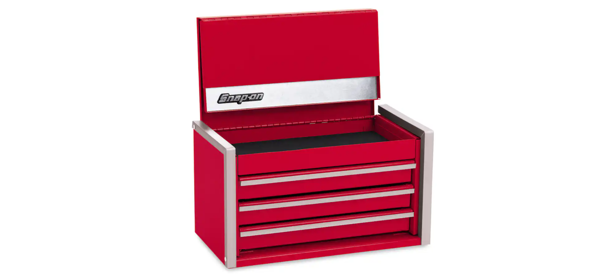 Snap-On ™ New Classic Red Gloss Miniature Top Tool Box Base