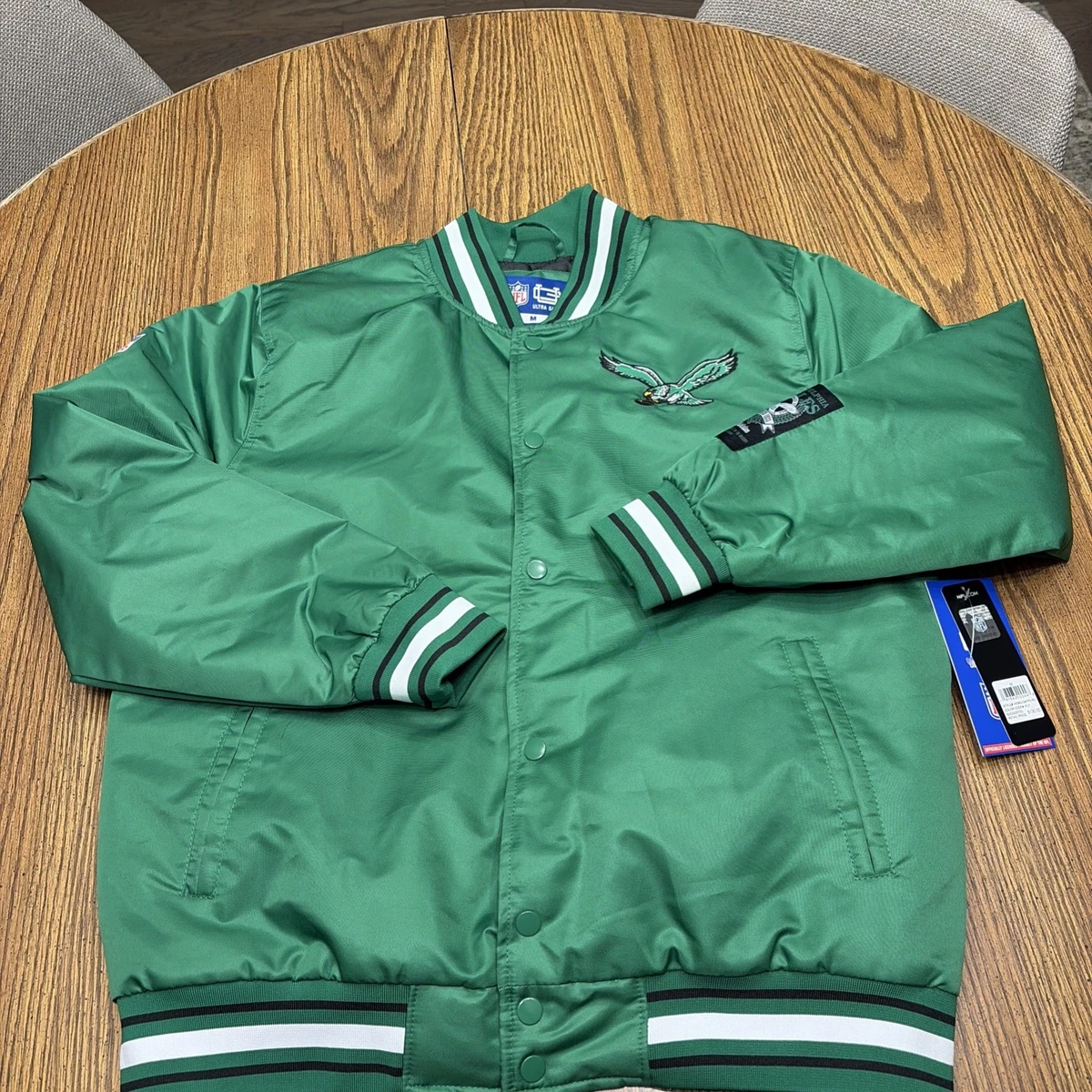デッドストック PHILADELPHIA EAGLES ジャケット L〜3XL Куртки Philadelphia Eagles унисекс для взрослых NFL - огромный