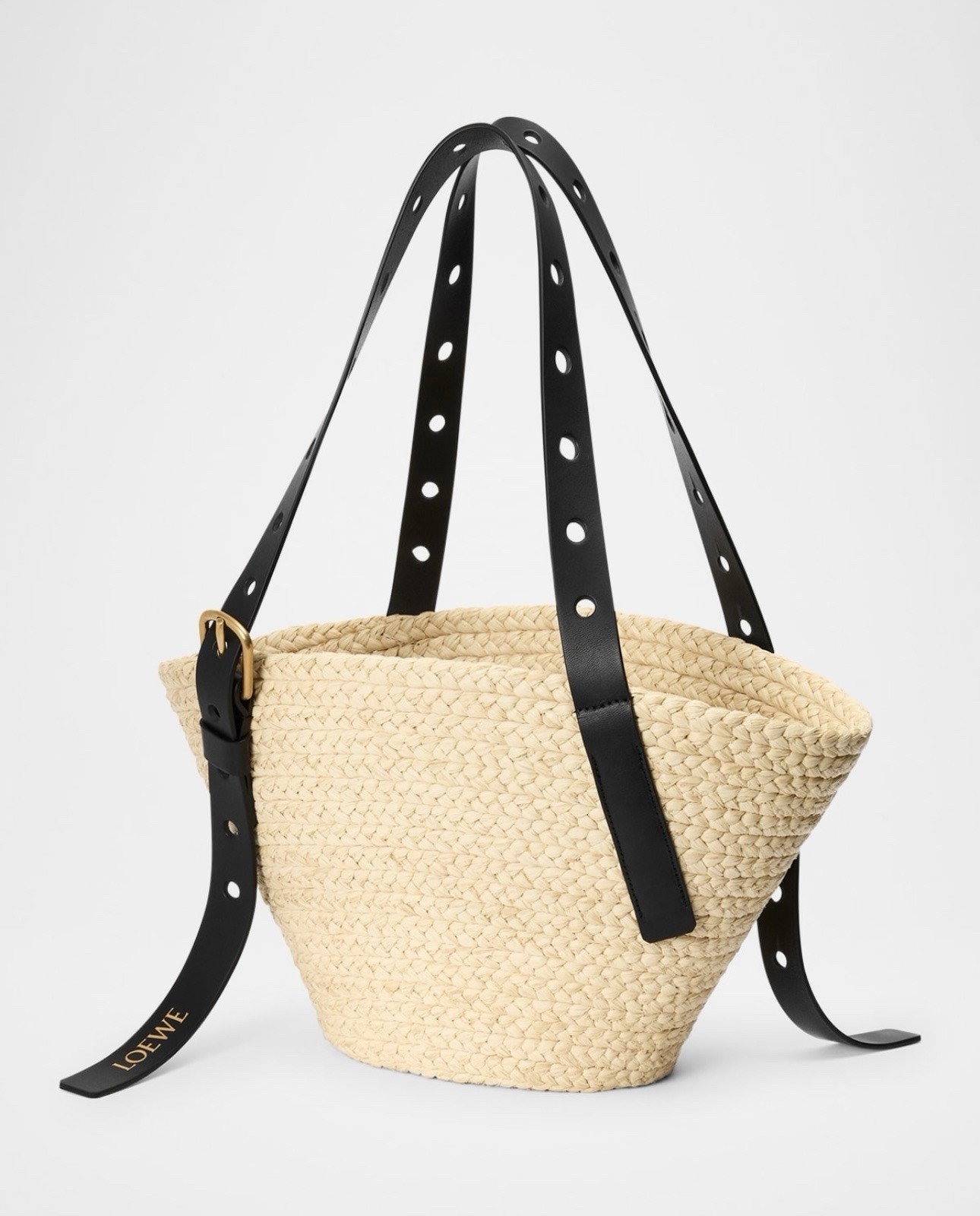 Loewe Shoulder Bag Paula s Ibiza Collaboration Turtle Raffia LOEWE Basket Bag Po image 2