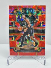 PAOLO BANCHERO 2023-24 Panini Select Concourse Prizms Red Cracked Ice #31 Magic