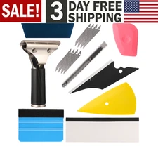 Car Window Film Tinting Tools Vinyl Wrap Installation Kit Squeegee Scraper A