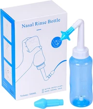 Neti Pot Sinus Rinse Bottle Pressure Nasal Irrigation Wash Sinus Rinsing Kit Bot