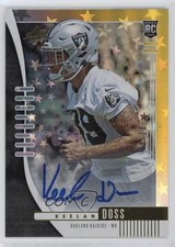 2019 Panini Absolute Rookie Gold Stars Signatures 8/10 Keelan Doss Auto 0g45