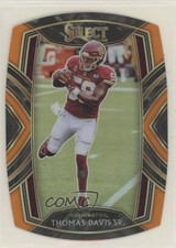 2020 Panini Select Club Level Orange Prizm Die-Cut Thomas Davis Sr #221 1p1