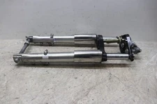 2011 Harley Road King Police Front End Suspension Fork Set Triple Tree