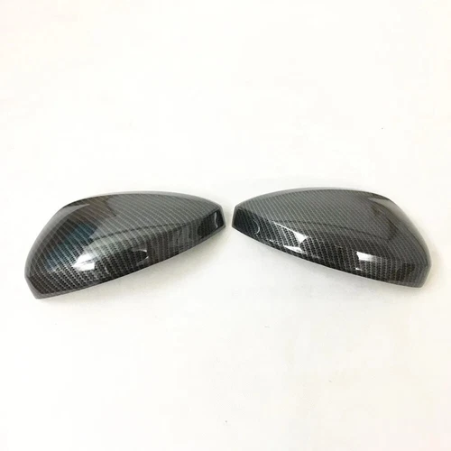 For Volkswagen Tiguan 2017-2020 Carbon Fiber Side Rearview Mirror Cover Trim - Picture 7 of 9