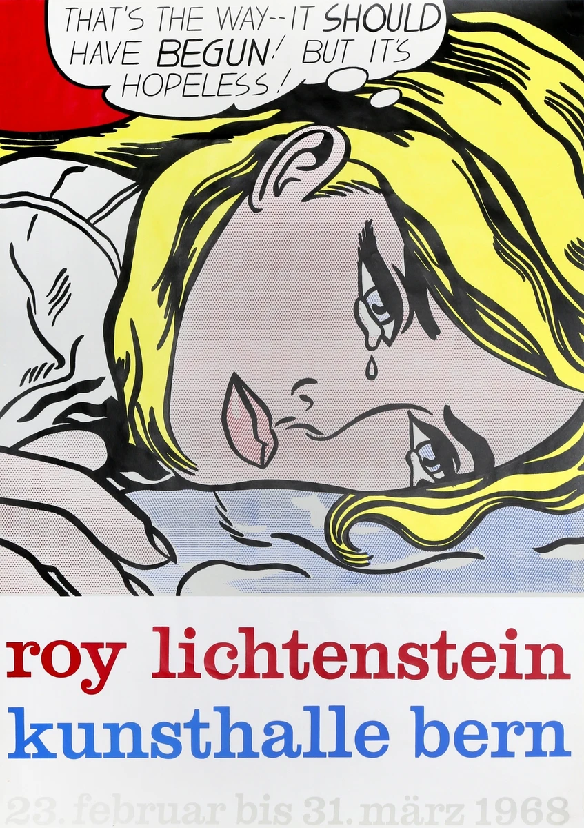 ロイリキテンスタインHOPELESS ポスター