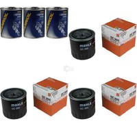 3X Original Mahle / Knecht ÖLfilter OC 995 + 3X SCT Motor Flush MotorspüLung