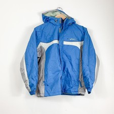Vintage Asics Coat Women's Small Blue
