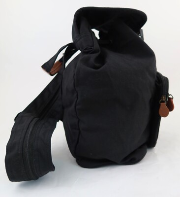 Disney Quest 1990’s Canvas Slingback Backpack Black Disney Springs Rare RARE! Disney Quest 1990 main image 3