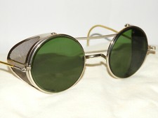 VINTAGE NEW MINT 1930S-40S SELLSTROM SUNGLASSES SAFETY GLASSES GOGGLES USA