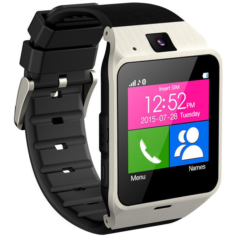 DZ09 Bluetooth Smart Watch Phone + Camera SIM Card For Android IOS Phones