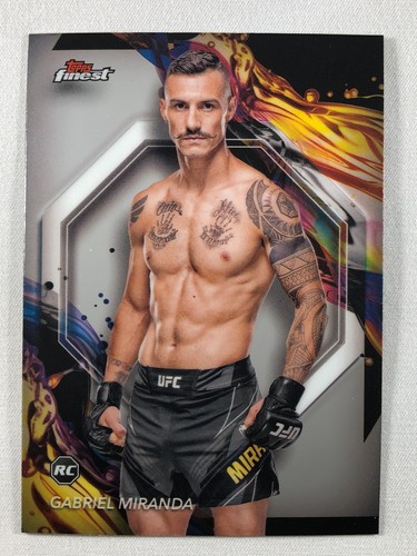 2024 Topps Finest UFC Base, Parallel, Insert! Pick Your Card SHIPS FREE! Up 6/16 - Picture 20 of 25