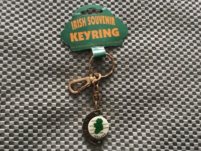 Schlüsselanhänger Irland Karte - Spinner - irisches Souvenir - neu mit Etikett