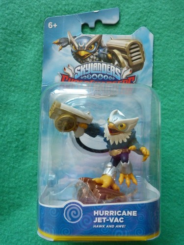 Official Skylander Super chargers Figure &ndash; Hurricane Jet Vac Air Element BNIB