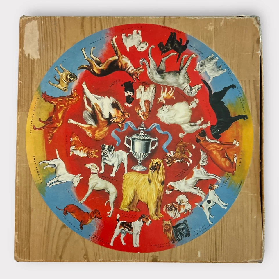 Rompecabezas de madera Springbok 1966 de colección edición de estante completo 60 piezas RARO Foto 4 de 4