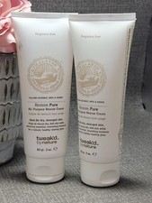 2 Tweak'd By Nature Restore-Fragrance Free All Purpose Rescue Cream 3 oz Sealed