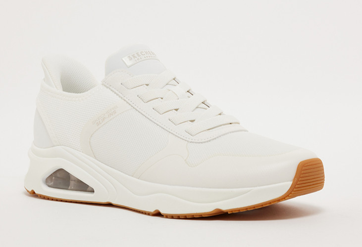 КРОССОВКИ SKECHERS МУЖСКИЕ TRES AIR UNO NECESSAIRY 183093 WHT