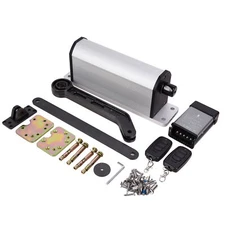 1100Ibs Automatic Sliding Gate Opener Heavy Duty Door Operator w/ Remotes-