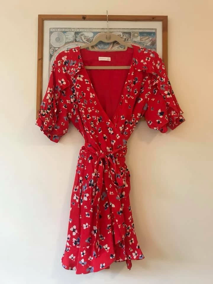 Kookai delilah 2025 wrap dress
