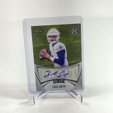 2021 Leaf Draft - Autographs #BA-ZS1 Zach Smith (AU, RC)