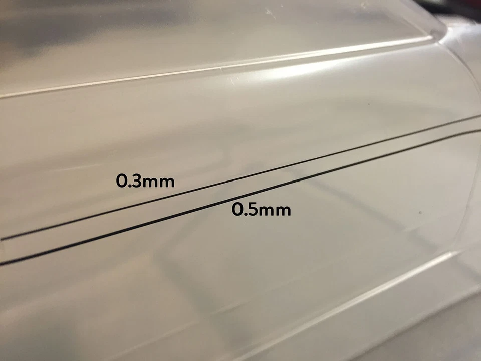 ABC Hobby body line tape 0.3mm x 5m & 0.5mm x 5m Set from japan - Image 4 of 4