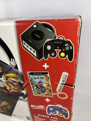 Nintendo GameCube Mario Party 7 Super Pak Console bilingual box