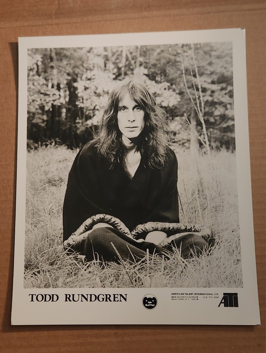 Todd Rundgren Original 1970s 8x10 Publicty Photo Bearsville | eBay