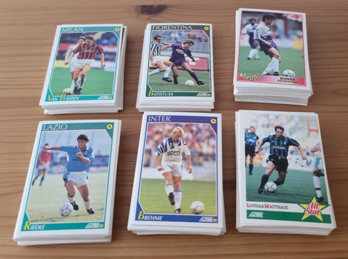 PANINI SCORE 92 SERIE A - Lotto 300+ Cards - Klinsmann, Van Basten, Matthäus,...