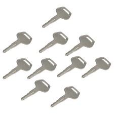 10pcs Keys 787 For Komatsu Heavy Equipment Key Excavator Dozer Loader Backhoe