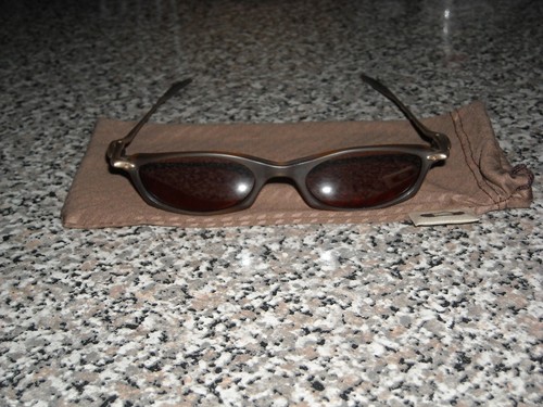 ***vintage oakley rose tint polarized why 1 sunglasses/ made in