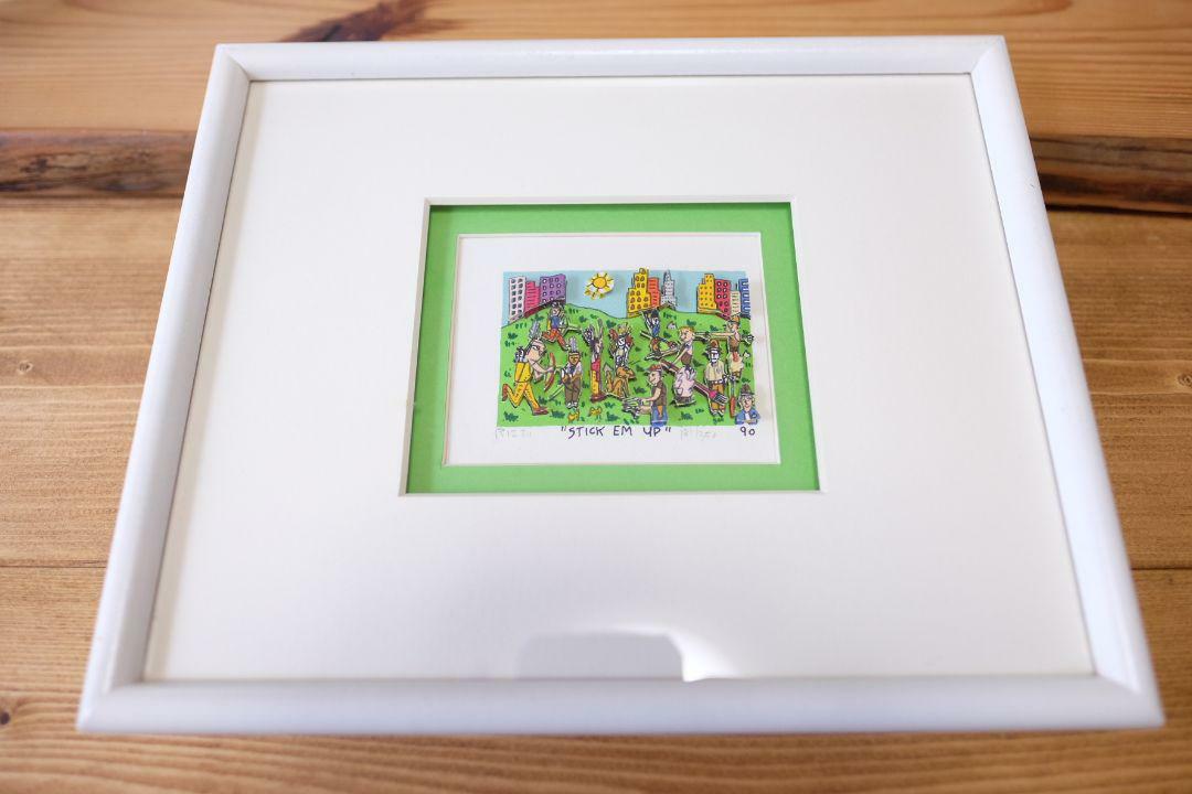 真作　james rizzi　\"ME AT MY SHOW\" 150/350 真作 james rizzi 