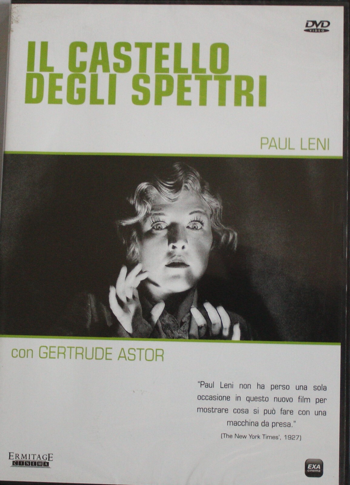 IL CASTELLO DEGLI SPETTRI di Paul Leni DVD