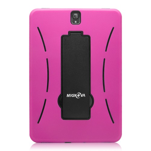 Funda rígida híbrida resistente con soporte para Samsung Galaxy Tab S3 9,7 pulgadas SM-T820 T825 - Imagen 32 de 43