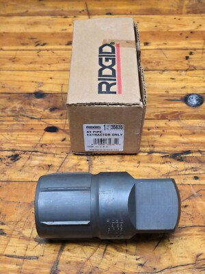 #ad RIDGID Pipe Extractor 35635 2quot; X 4 1 2quot;2 1 16quot; Drill SIZE #89 NEW USA $99.99