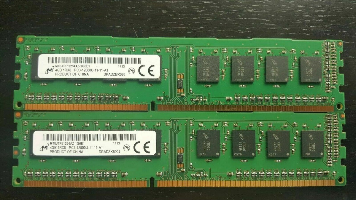 8GB 2X4GB DDR3 PC3-12800U Desktop Memory Ram DELL HP LENOVO