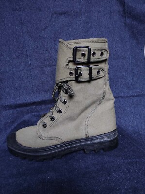 Wissart Military Canvas Double Buckle Army Jungle Boot. | eBay