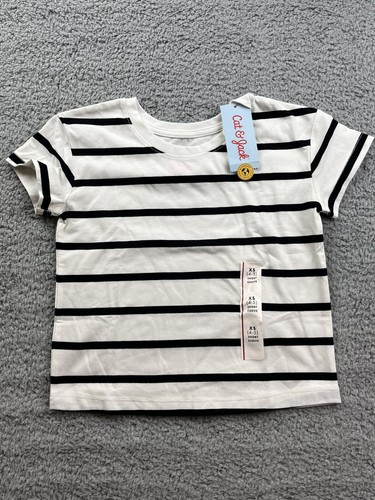 Cat & Jack Art Class Girl's XS (4-5) Short Sleeve T-Shirt & Leggings Outfit Lot - Picture 4 of 8