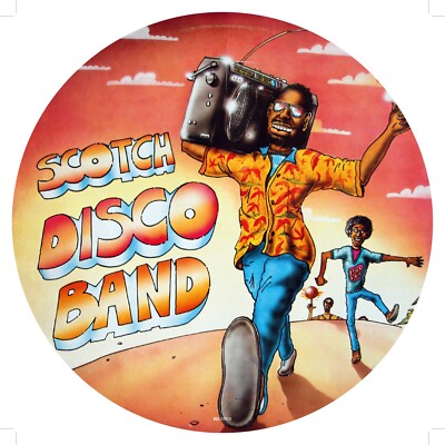 Italo Disco Picture Scotch Disco Band - das Lied mit dem Husten - Picture 12''