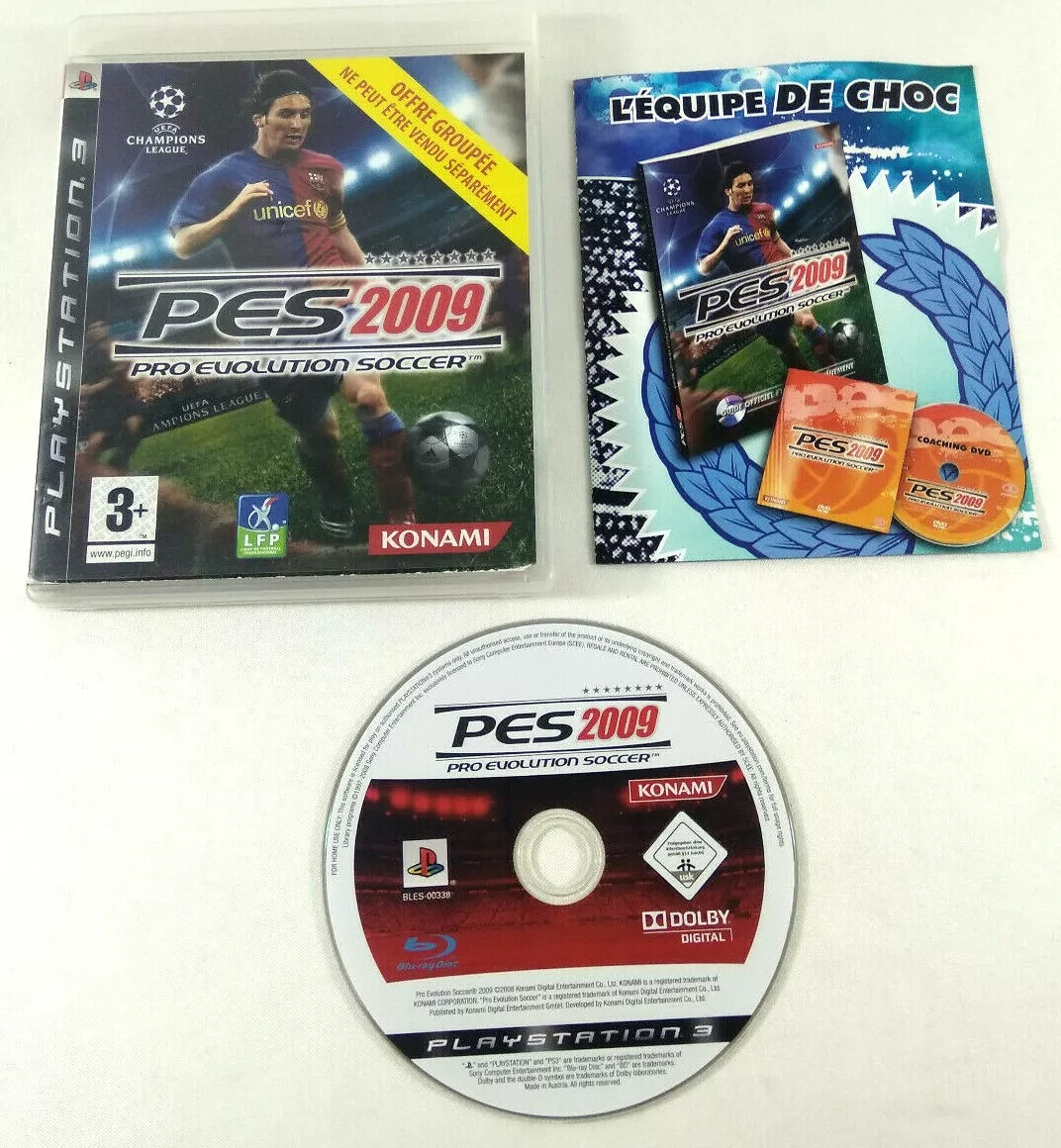 Pro Evolution Soccer 2009 (PES 2009) for Sony Playstation 2/PS2