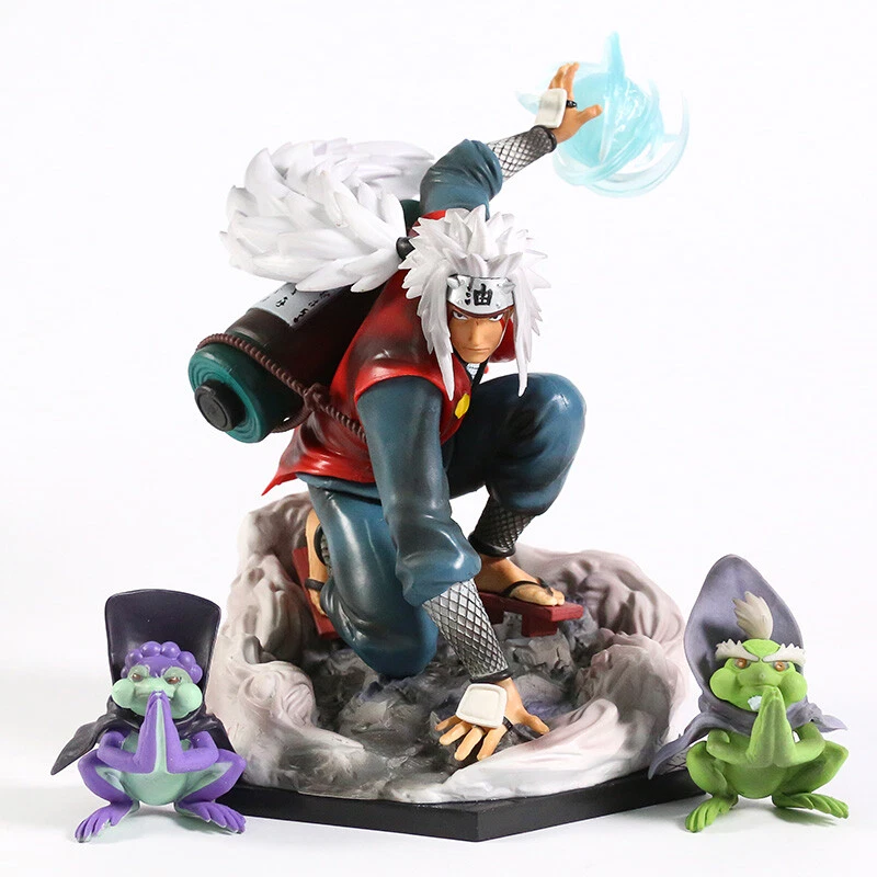 Jiraiya With Toads Shima and Fukasaku Model Statue Action Figure Figurine Naruto - Image 3 of 4