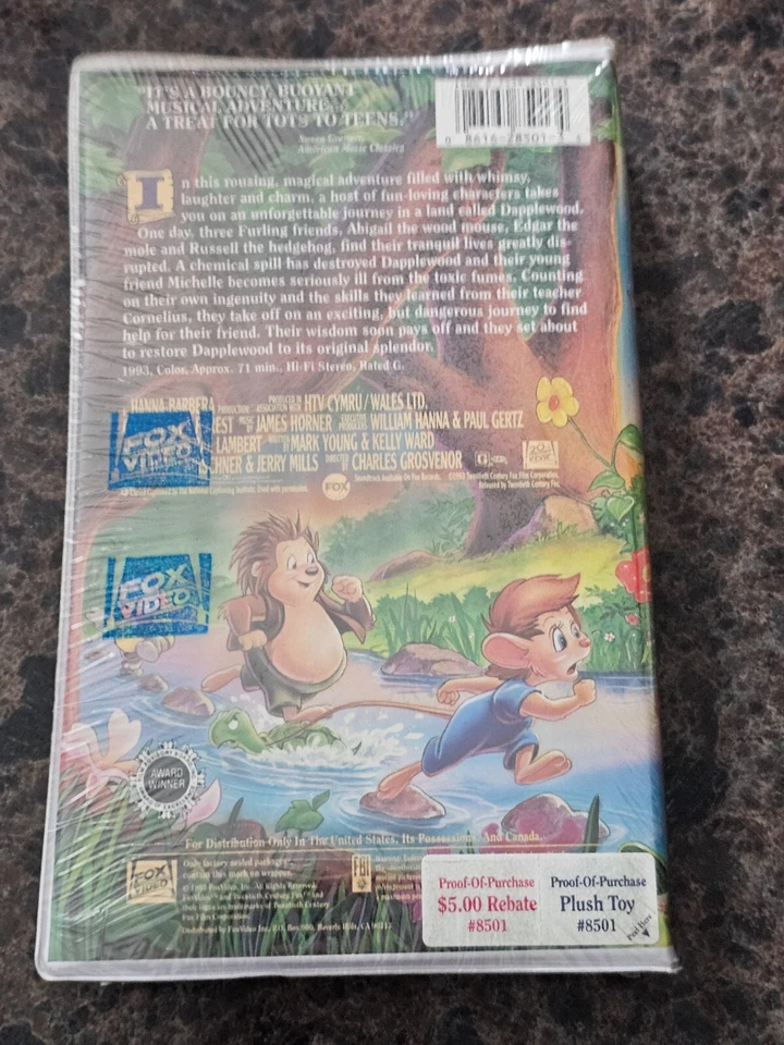 BRAND NEW One Upon A Forest (VHS; 1993) RARE Sealed OOP *SEE NOTE* - Image 3 of 3