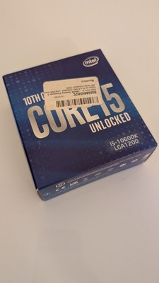 Intel Core I5-10600k 4.1ghz Six-core Unlocked Desktop Processor LGA 1200 Socket