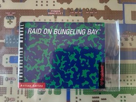 NES Nintendo Raid on Bungeling Bay CIB 5 Screw Hangtab HT Unpunched TESTED