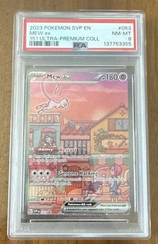 2023 Pokemon SVP en Mewtwo 151 Ultra-Premium Collection #053 PSA 8